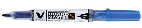 PILOT 487385 Whiteboard-Marker V BOARD MASTER S, Rundspitze, blau