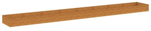 vidaXL Hochbeet 770x100x36 cm Cortenstahl