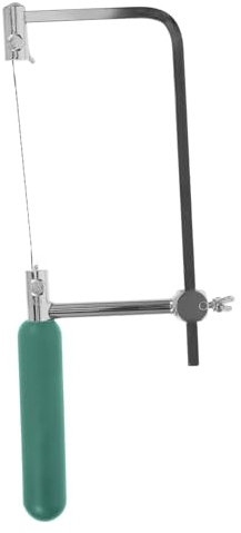 TOVINANNA Scie à Archet u Pour Bijoux Coupe De Métaux Outil De Bricolage Précision Pour Travail De Bijoux Conception Compacte Et Légère