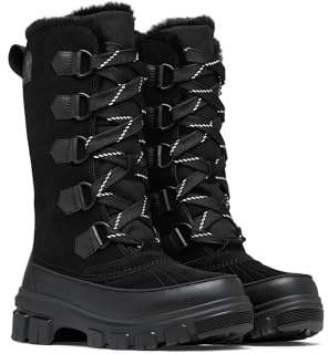 Sorel Torino Tall WP, Botas de moda, Mujer, Black Natural Torino 5, 42 EU