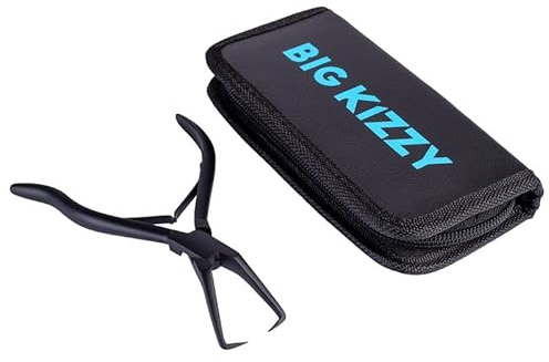 Big Kizzy Professional Hair Extension Claw Pliers for Microlink Bead Remover Plier for Hair Extensions Removal Micro Ring Beads Opener