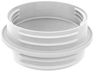 Slangkoppling för luftkonditionering, universell 130 mm (5 tum) 150 mm (5,9 tum) AC- slanganslutning, kompatibel med slang medurs och moturs trådar