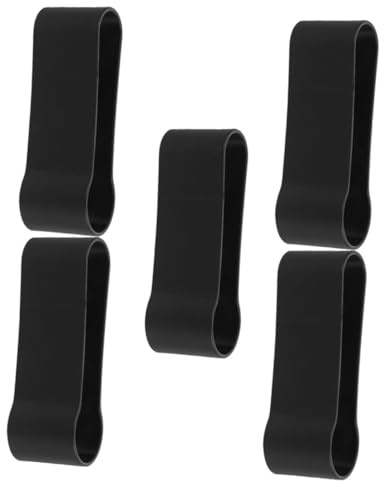 NULYLU 5pezzi Cinghia -bastone Sicura e Confortevole Per Bastoni Da Passeggio Clip Di Bloccaggio Per Bastoni Da Trekking Accessori Per Passeggio Per Ed Esterno Resistente e