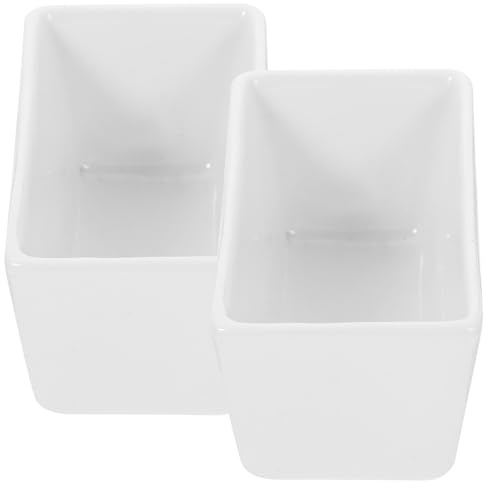 GALPADA Azucarero Rectangular y Lechera para Café de Cerámica Diseño Elegante Apto Lavavajillas para Uso Doméstico y Restaurantes