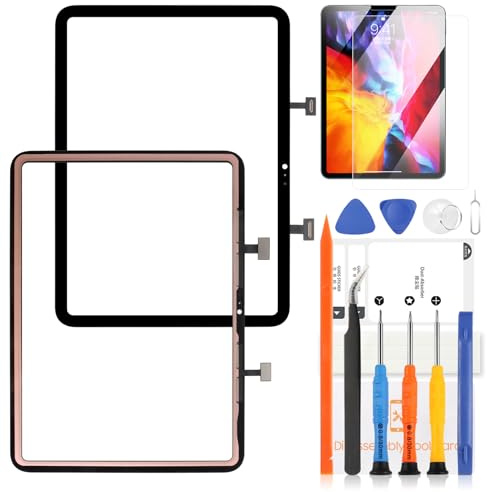 Schermo LCD per iPad 10 2022/A16 2025 Digitizer Sostituzione Touch Glass Solo 11/11 Schermo di Ricambio per iPad 10th/11th Gen A2696 A2757 A2777 A3354 A3355 A3356 con strumenti di riparazione