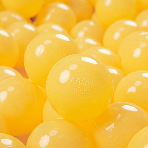 KiddyMoon Bolas Colores para Piscina Plástico Niños Infantil ∅ 7Cm Fabricado UE