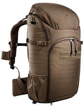 Tasmanian Tiger TT Modular 30 Camera Pack Modularer, Ergonomischer Foto Kamera-Rucksack Front- und Top-Loader 30 Liter Volumen (Coyote Brown)