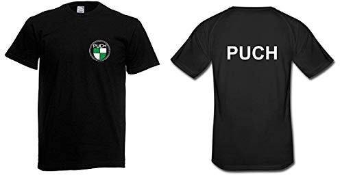 Camiseta, diseño de Puch Negro XXXXL
