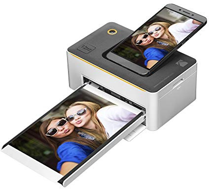 Kodak Dock Premium 4x6” Portable Instant Photo Printer, Bluetooth Edition | Full Color Photos, 4Pass & Lamination Process | Compatible with iOS, Android,Devices (2021 Edition)