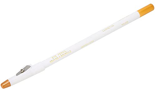 Bartstift, Bartstift-Liner mit Spitzer, Bartformstift für Zuhause, Reisen, für den Salon (Weiss)