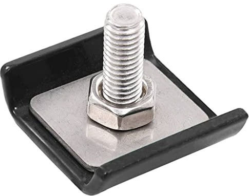 Chusui Gittermattenverbinder 25 Sets, Doppelstabmattenzaun Zubehör, Doppelstabmattenzaun Befestigung, Eckverbinder, Verbinder, Stabmattenzaun Befestigung, Mattenverbinder, Anthrazit