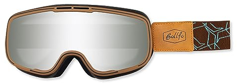 OLYSPM Motocross Brille,Motorradbrille mit Dreilagiger Schaumstoffpolsterung und Verstellbarem Kopfgurt,UV-Schutz-Linsen für Motorräder,ATVs,UTVs