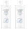 by Amazon, Acqua detergente per il viso con estratto di mandorle, 2x200 ml