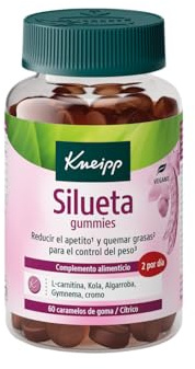 Kneipp Silueta Gummies Control de Peso, 60 uds | Gummies para complementar hábitos de control de peso dentro de una dieta equilibrada.