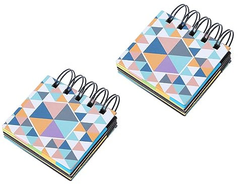 GRIRIW 2stücke Haftnotizblöcke Selbstklebend -notizen Herzförmige Notizzettel Büro-indexaufkleber Memo Pads Tragbar Klein Für Schule Zuhause