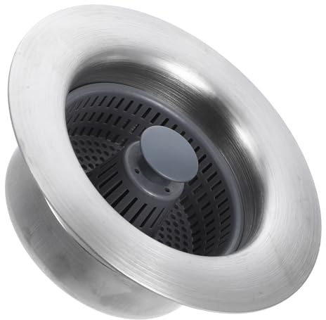 Homoyoyo Bouchon De Crépine d Évier Bouchon d Eau d Évier Panier d Égouttoir d Évier De Cuisine Escamotable