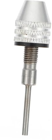 TOVINANNA Adaptador de Portabrocas Pequeño para Taladro Vástago Redondo de 3 MM Convertidor de Portabrocas de Aleación de Aluminio Compatible Brocas de 03-34 MM Herramienta Ligera y