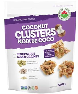 Organic Coconut Keto Clusters with Super Seeds 500g - Gluten Free