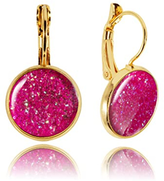 Pendientes de Gota Elegantes Clásico Glamouroso Pequeño Redondo Ligero; Joyería para Mujer