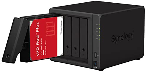 SYNOLOGY DS923+ 4Go NAS 40To (4X 10To) WD Red+, Assemblé et testé avec SE DSM installé