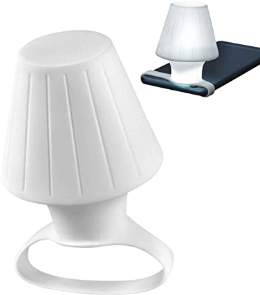 Smart Mobile Phone Night Light Tiny Paralume, Diffusore di luce da viaggio in silicone, Diffusore di luce portatile per telefono cellulare, Luce notturna carina per telefono cellulare