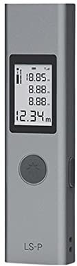 Samnuerly Misuratore di Area terrestre Telemetro Laser 25/40m LS-P/LS-1S Caricatore USB Portatile Misurazione ad Alta precisione Telemetro Laser Misura Distanza, Area e Volume (Color : 40m) (40m)
