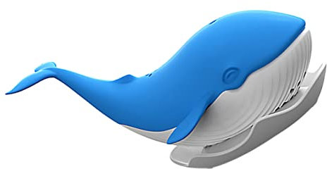 HAKIDZEL Whale Silicone Tea Strainer and Tea Infuser Filter Creative Blue for Travel and Home Brewing