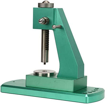 Spacnana Klockpressset, Professionellt Urreparationsverktyg med 20 Stansar och Ergonomiskt Handtag, för Klockskydd och Urmakare
