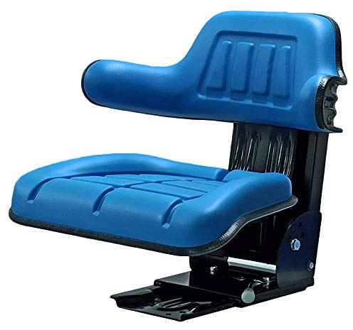 Siège tracteur New Holland Ford Siège Oldtimer Ford, PVC, Bleu