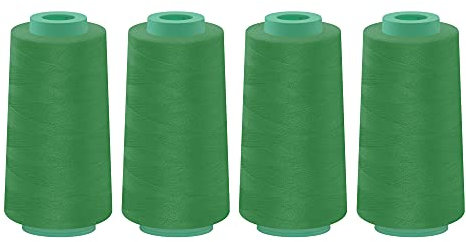 dalipo - Polyester Overlockgarn 4 x 2500m, grün