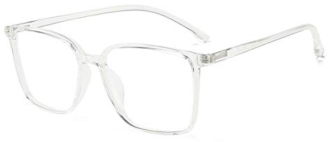 Dollger Blaulichtfilter Brille ComputerBrille Pc Gaming Blueblocker Glasses Anti Blaulicht Brille Ohne Sehstärke Damen Herren