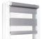 Fenster DEKOR - Rollos für Fenster Grau - Klemmfix Rollo ohne Bohren 150 x 130 cm - Doppelrollo mit einer breiten Auswahl an Größen und Farben - Blickdichte Rollos, einfach zu montieren