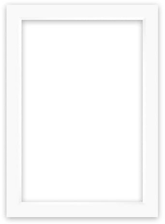 nielsen Conservation Passepartout Karton 1,5 mm | Außenformat 50x70 cm für Bildformat 40x60 cm | Reinweiß (hellweiß) | glatte Oberfläche
