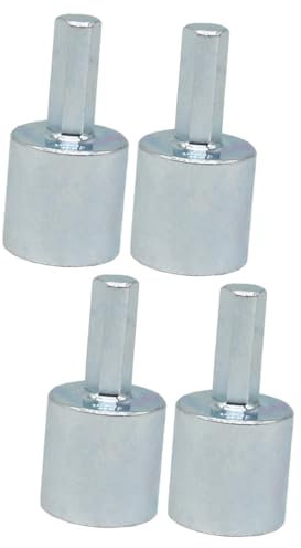 Mobestech 4 Stück Wagenheber Buchse Anhänger Wagenheber Bohrer Adapter Scheren Wagenheber Zubehör Scheren Wagenheber Bohrer Adapter Sechskant Bohrer Scheren Wagenheber Sechskant