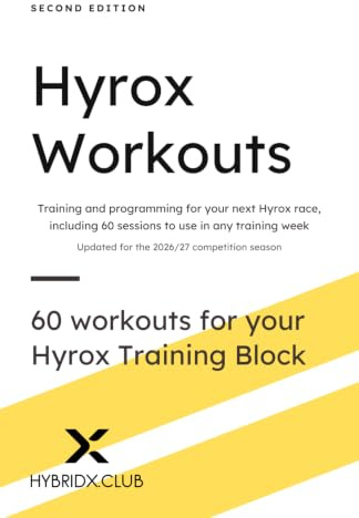 Hyrox Workouts Training Guide: HYROX Training Program: 20 Workouts - Complete Guide for Race Prep, Including Running, Sled Work & Functional Fitness. Perfect for All Levels with Scaling Options