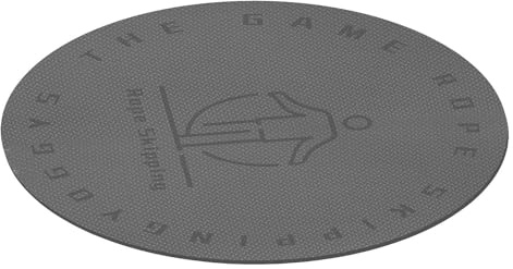 MIDUOLAI Springseil Matte, Yogamatte, StoßDäMpfende Matte, Langlebige Fitness-Polsterung, rutschfest, FüR Cross-Rope-üBungen, FüR Den Innen- Und AußEnbereich Geeignet,6mm,80cm