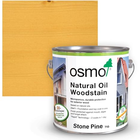 Natural Oil Woodstain Matt (710 - Stone Pine, 750ml)