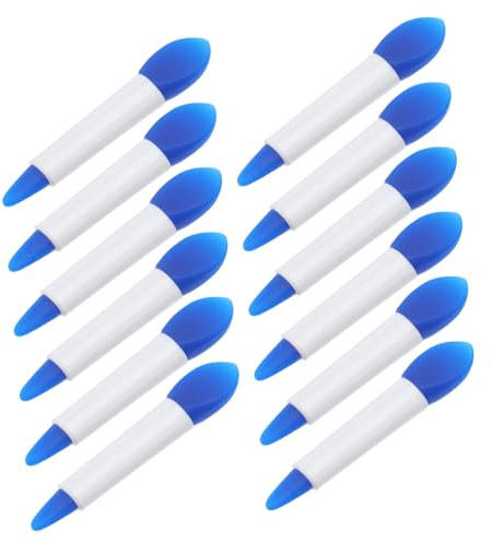 BELLIFFY Lippenmaskenstift Aus Silikon 20-teilig Beidseitig Für Make-up Und Lippenprodukte Einfach Anzuwenden Reinigen