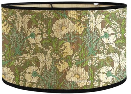 Gohytal Lampenschirme, Vintage Wandleuchten Dekorative Lampenschirme, Lampenschirm Großer für Tischlampen, Stehlampen, Schreibtischlampen, Kerzenlampenschirm Pendelleuchtenschirm