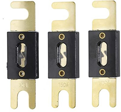IBOWZ Sicherungen, ANL/AML Anschraubsicherung/Schmelzsicherung/Autosicherung/Flachsicherung 32V 30A 35A 40A 50A 60A 70A 80A 100A 125A 150A 175A- 250A 400A
