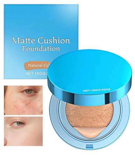 Trucco Cuscino Crema Coprente Correttiva Illuminante Leggera | Cuscino Correttore Antisudore per Ragazze Per Viaggio Spiaggia Outdoor Scuola Feste Fidanzata Moglie Figlia