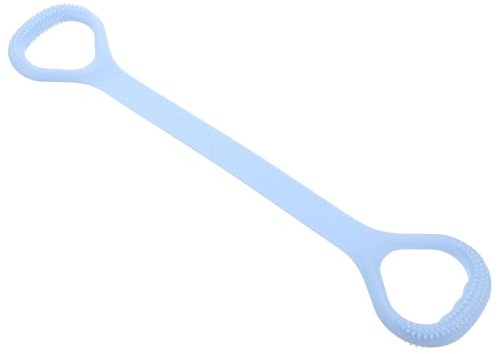 Zerodeko Bande de Résistance pour Entraînement Fitness et Musculation Élastique 8-Shaped Bleu Bandes Élastiques d'exercice pour Yoga Gym à Domicile et Étirements