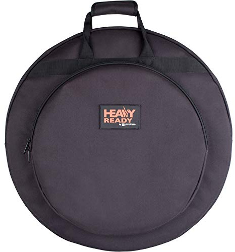 Protec Heavy Ready Series HR231 Beckentasche mit 2 gepolsterten Trennwänden und Rucksackgurten, 55,9 cm