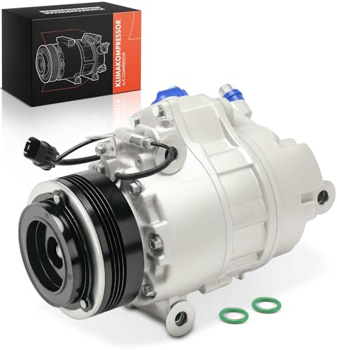 Frankberg Compresor aire acondicionado con embrague, diésel, 64509121759 | Compatible con: X5 E70