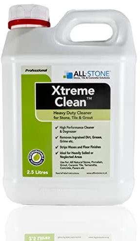 Xtreme Clean Heavy Duty Tile and Grout Cleaner 2.5 Ltr Litre - For Stone, Tile and Grout - All For Stone