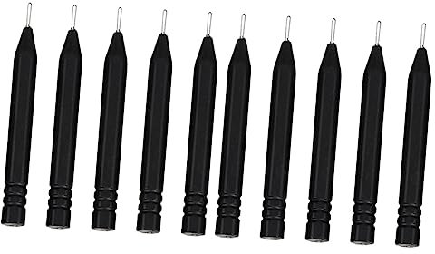 iplusmile Herramienta De Limpieza De Oídos 10 Piezas Poste De Limpieza De Limpiador Especial para Moldes De Oídos Accesorios para Varilla De Limpieza De Dedicado Abdominales Aguja De Acero