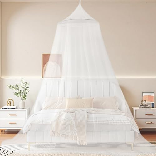 Moskitonetz, Moskitonetz Bett Baldachin, 250x60x1100cm,Moskitonetz Doppelbett, Moskitonetz Bett für Reise, Mückennetz Outdoor, Indoor Mückenschutz, für Doppelbett Einzelbet Indoor Outdoor Reise Travel