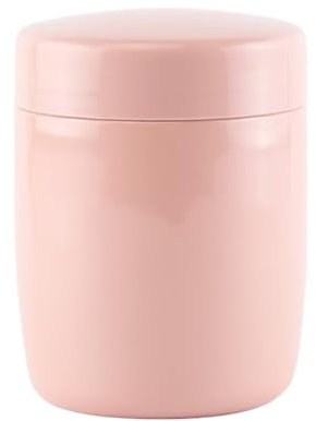 MKEMQXBEP Isolierbecher 2 Stücke Tragbare Lebensmittel Thermoskanne Edelstahl 316 Lunchbox Kleine Suppenbehälter Isolierflaschen Thermocup(Pink)