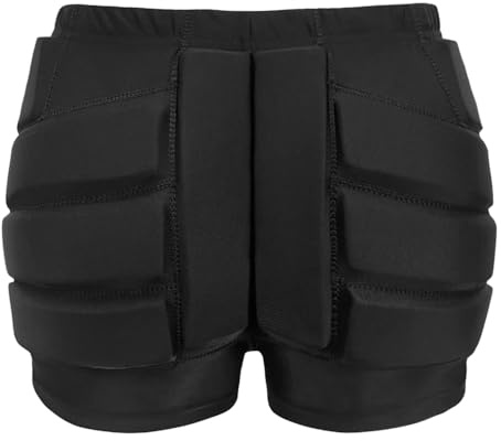 Funien Patins de patinage sur glace pour enfants, accessoires de patinage sur glace, protection 3D pour fesses et coccyx, coussinets de protection pour les hanches des enfants, coussins fessiers pour