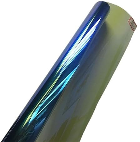 GFDSGRE Film Teinté Voiture Film teinté Solaire for vitres latérales de Voiture, 50 cm x 152 cm, Autocollant de Protection Contre Le Changement de Couleur de la lumière Film Vitre TeintéE Voiture